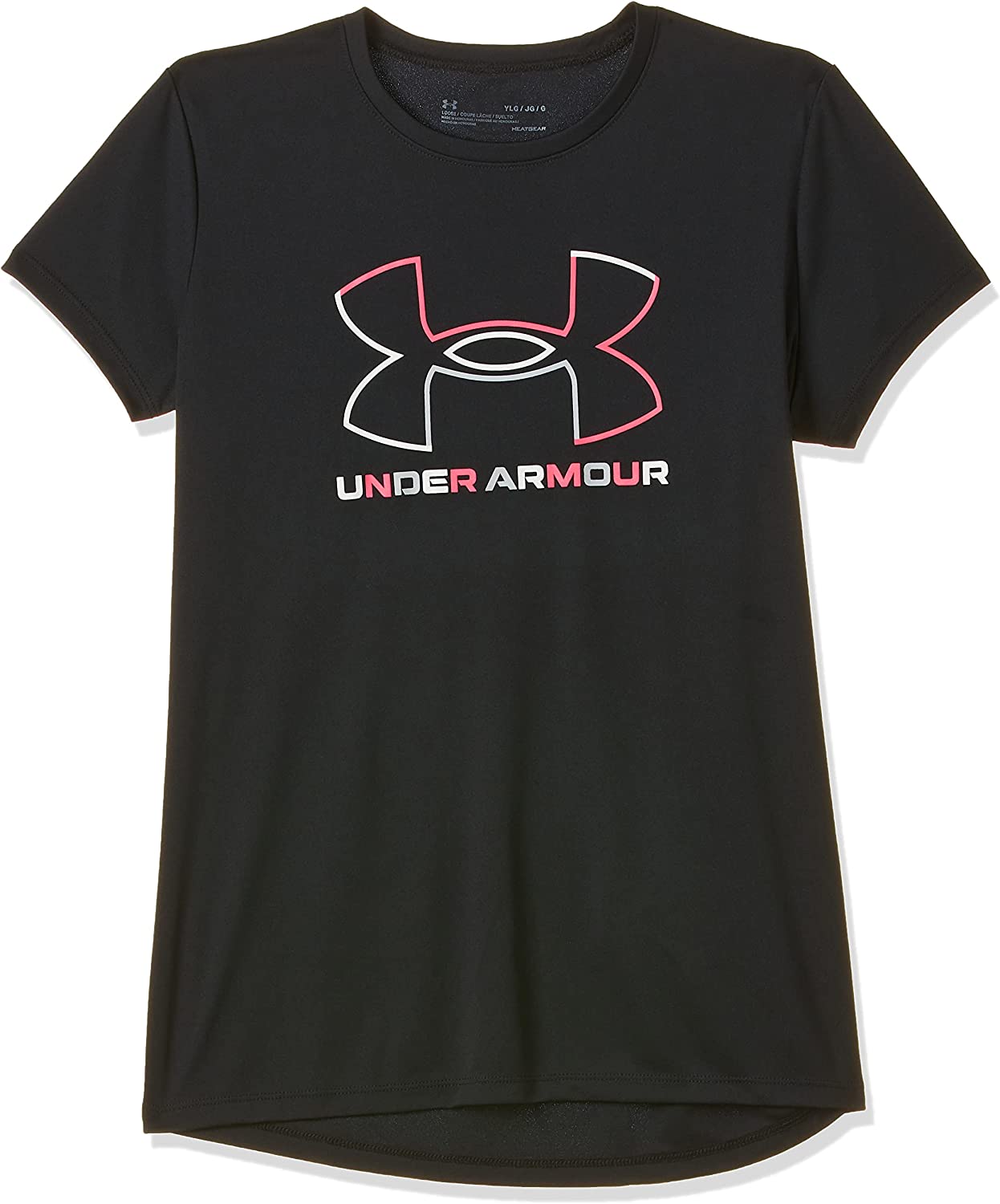 Under Armour Girls' Tech Big Logo Short Sleeve T-Shirt