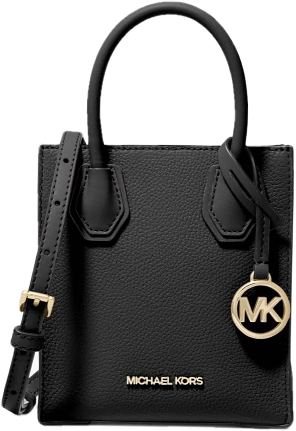 Michael Kors Mercer Extra-Small Pebbled Leather Crossbody Bag
