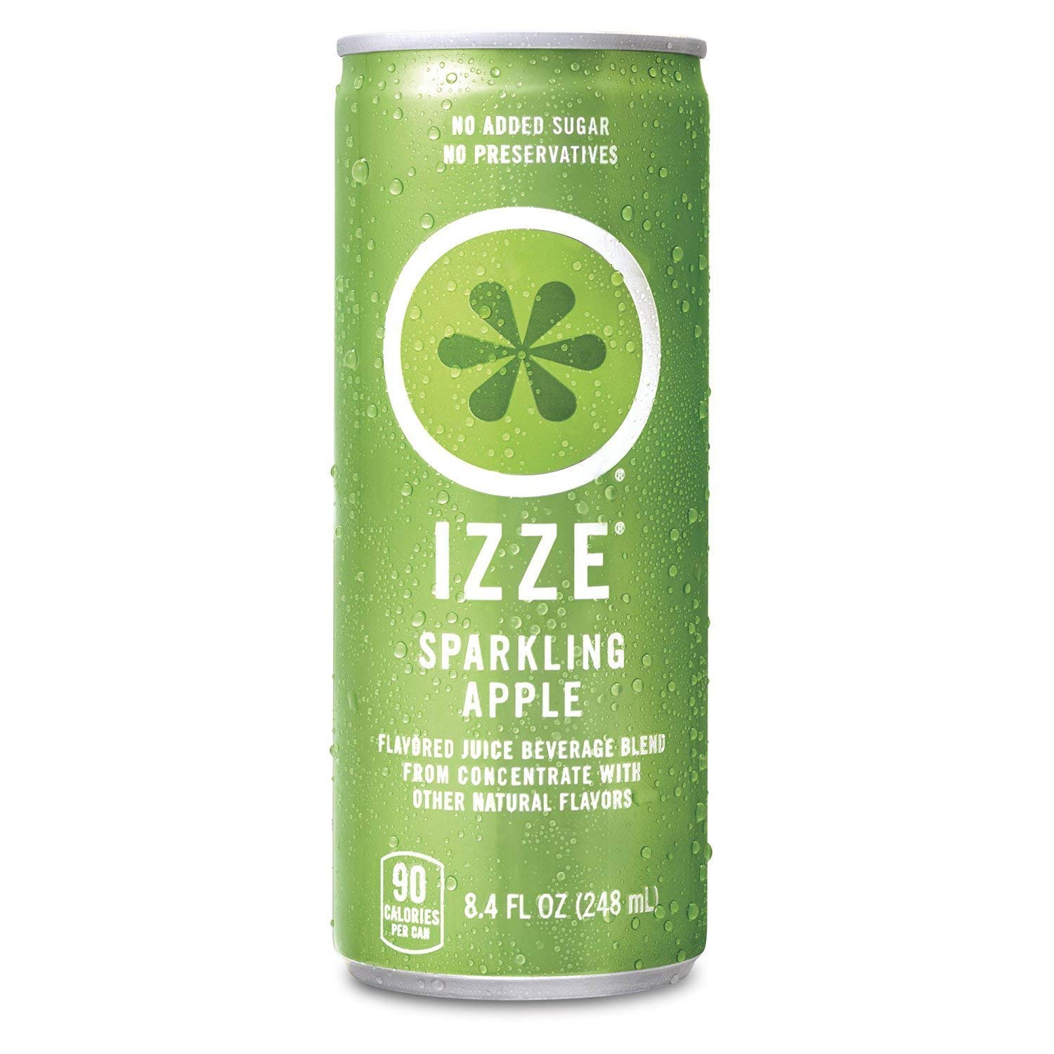 Izze Sparkling Juice, 4 Flavor Variety Pack, 8.4 Fl Oz (24 Count)