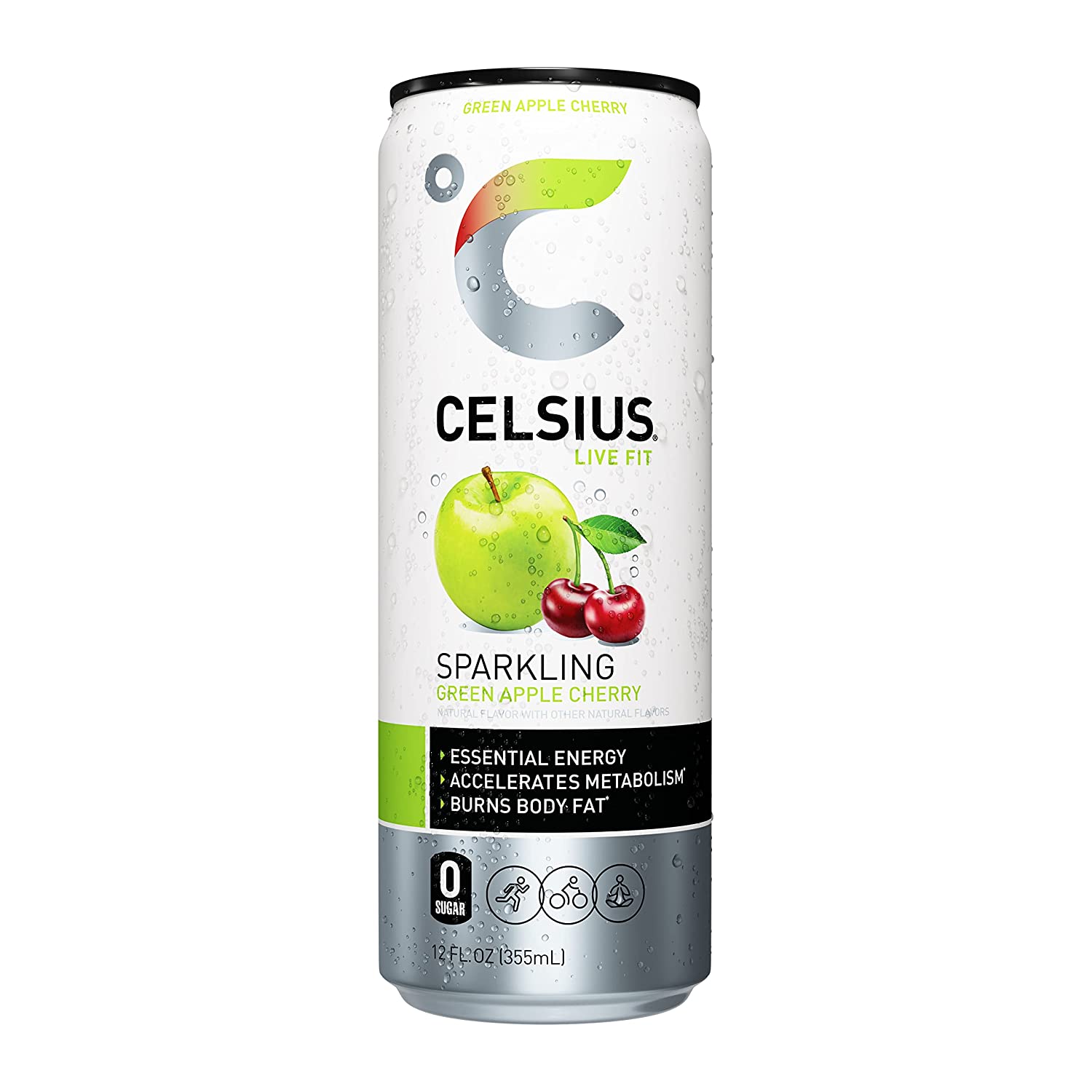 CELSIUS Sparkling Mango Passionfruit, Functional Essential Energy Drink 12 Fl Oz (Pack of 12)