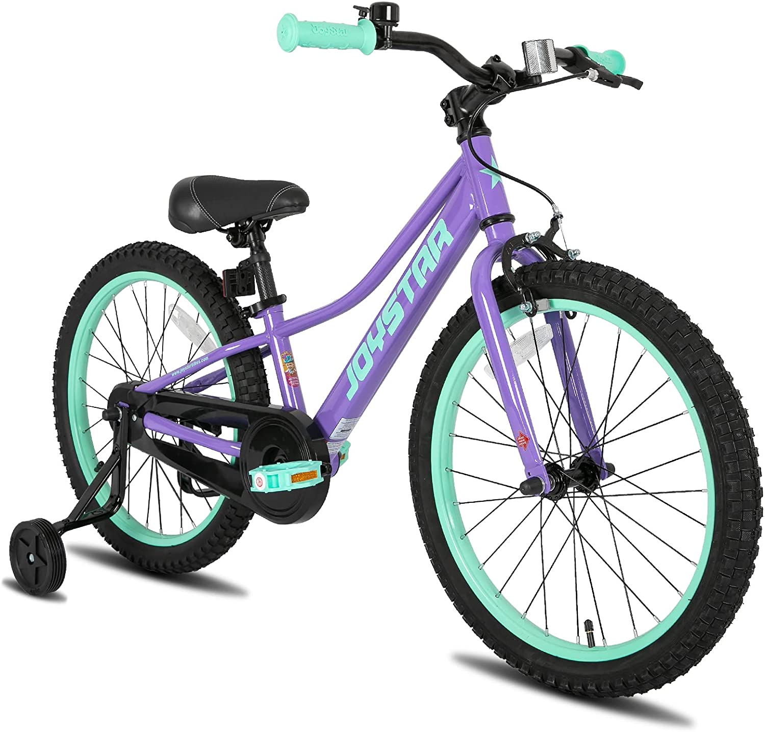 JOYSTAR NEO Kids Bike for Ages 4-12 Years Old Boys & Girls, 16 18 20 Inch Kids Mountain Bicycle with Training Wheels & Handbrake, Kids' Bicycles, Multiple Colors