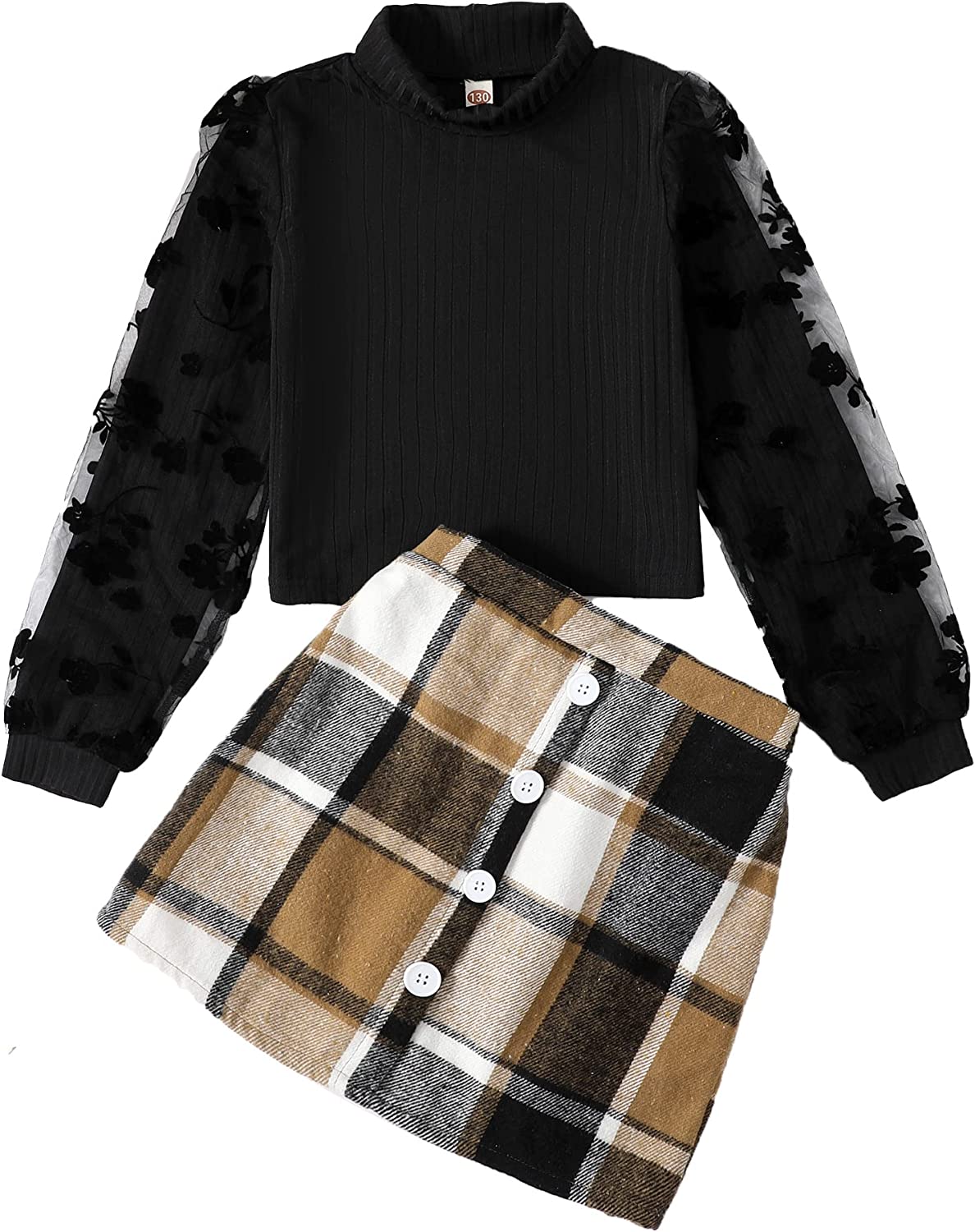 Girl Skirt Sets Casual Winter Fall Dresses Cute Clothes Outfit for Girls
