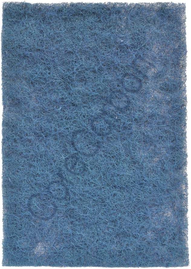 CoreCarbon Natural Fiber Hog Hair Furnace Door Filter for Mobile, Manufactured and Modular Homes (19-1/2 x 28), Blue