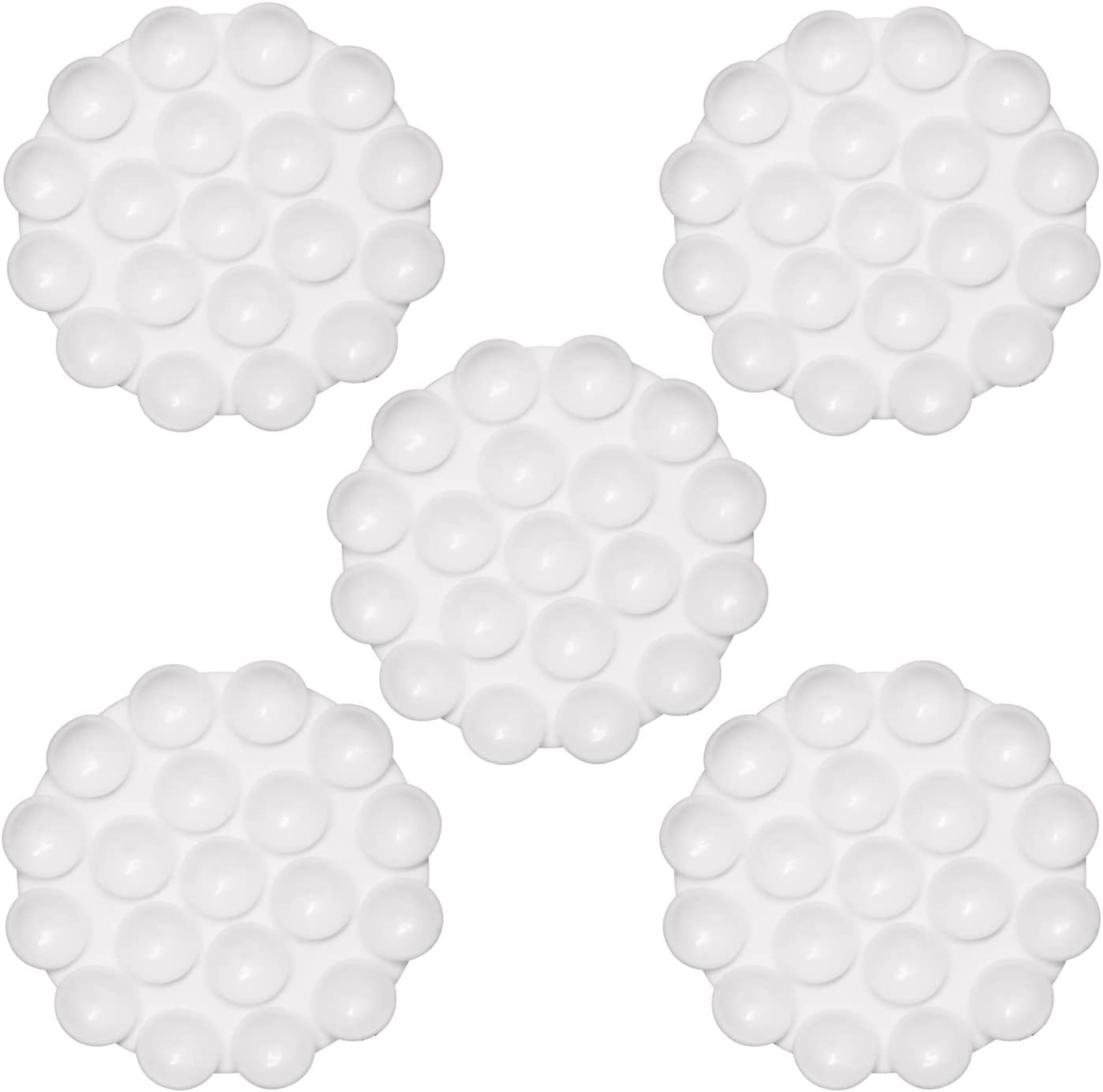 DGBGoo 5 PCS Suction Phone Case Adhesive Silicone Suction Cup Phone Holder Case for Hand Mobile Devices Mount (Green)