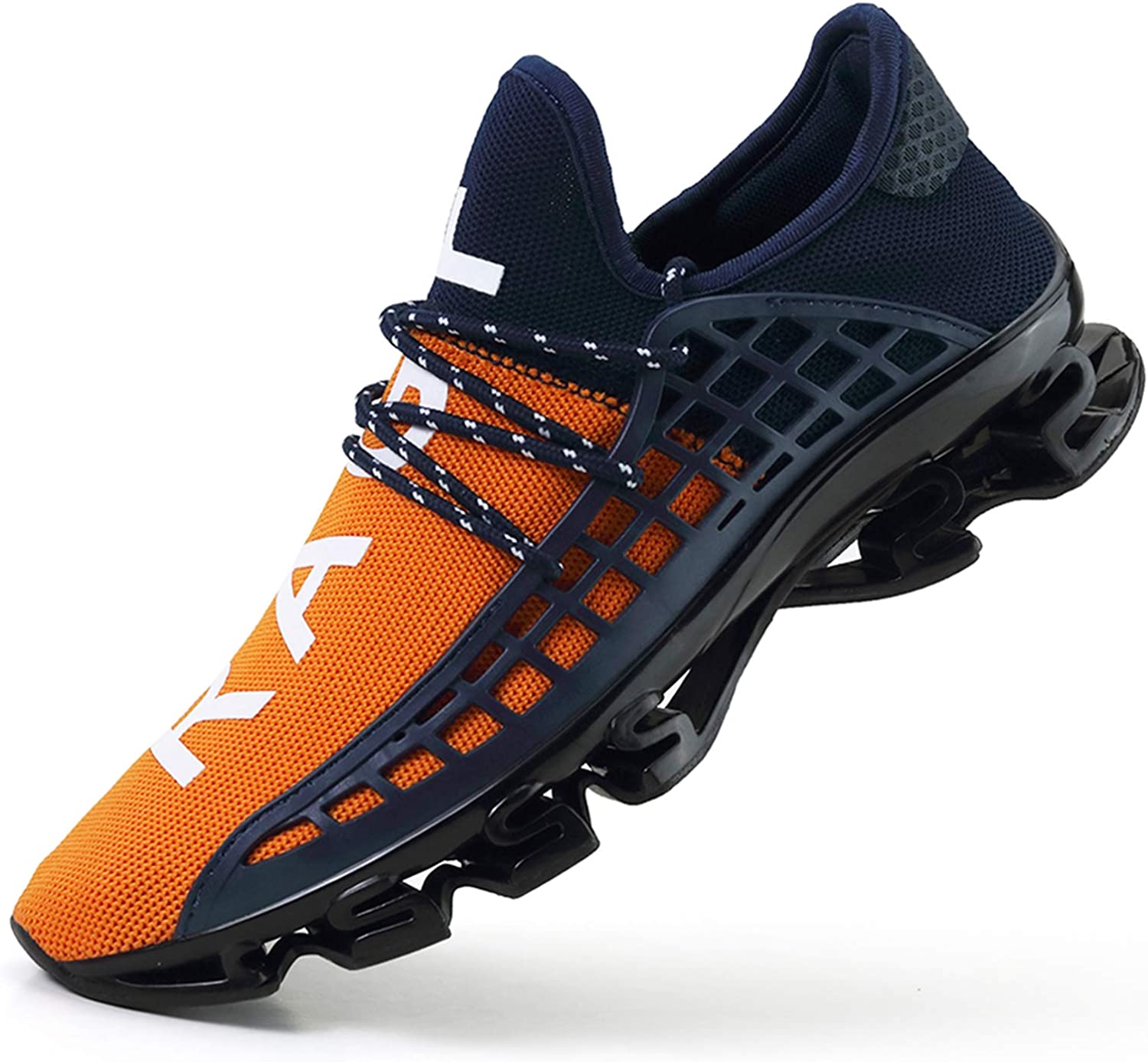 DUORO Men Athletic Shoes Running Shoes Non Slip Blade Road Running Tennis Shoes Walking Sport Sneakers