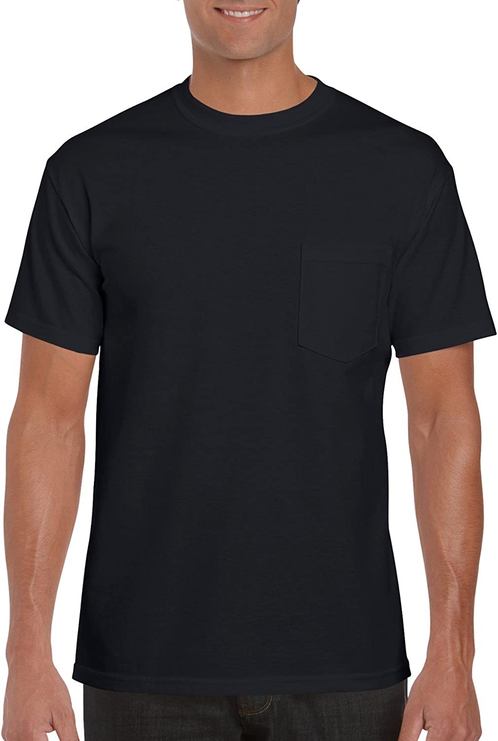 Gildan Men's 2-Pack Workwear Pocket T-Shirt