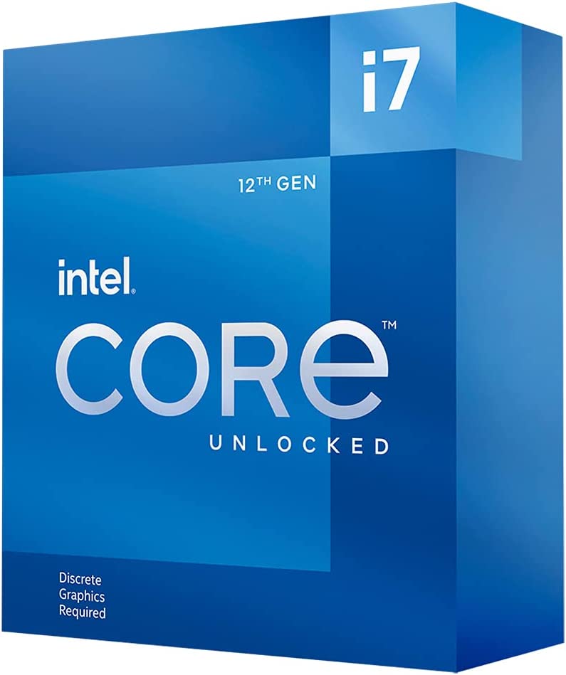Intel Core i7-12700KF Desktop Processor 12 (8P+4E) Cores up to 5.0 GHz Unlocked? LGA1700 600 Series Chipset 125W