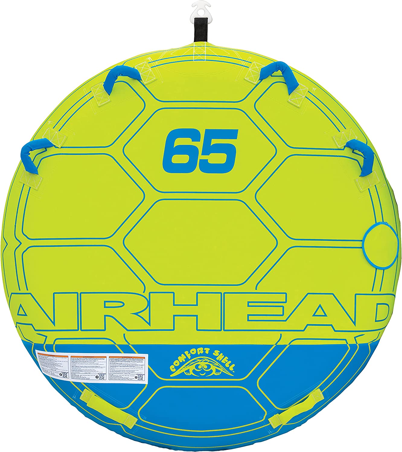 Airhead Comfort Shell, Towable Tube for Boating, 1-4 Riders, Multiple Sizes