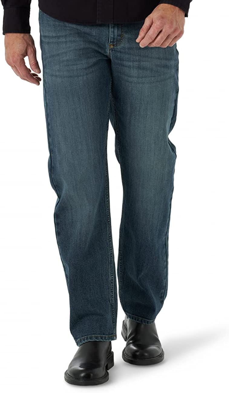 Wrangler Men's Free-to-Stretch Relaxed Fit Jean