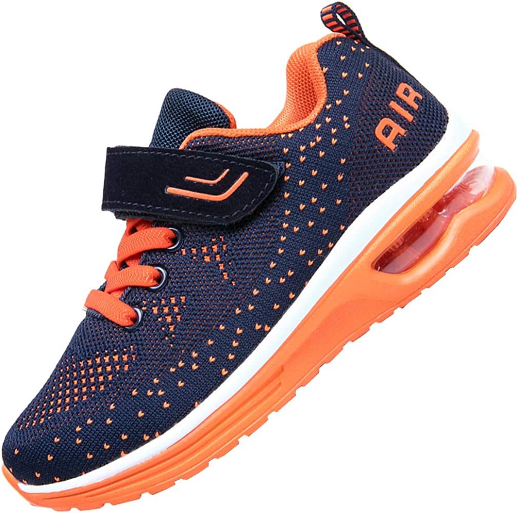JARLIF Kids Athletic Tennis Running Shoes Breathable Sport Air Gym Jogging Sneakers for Boys & Girls