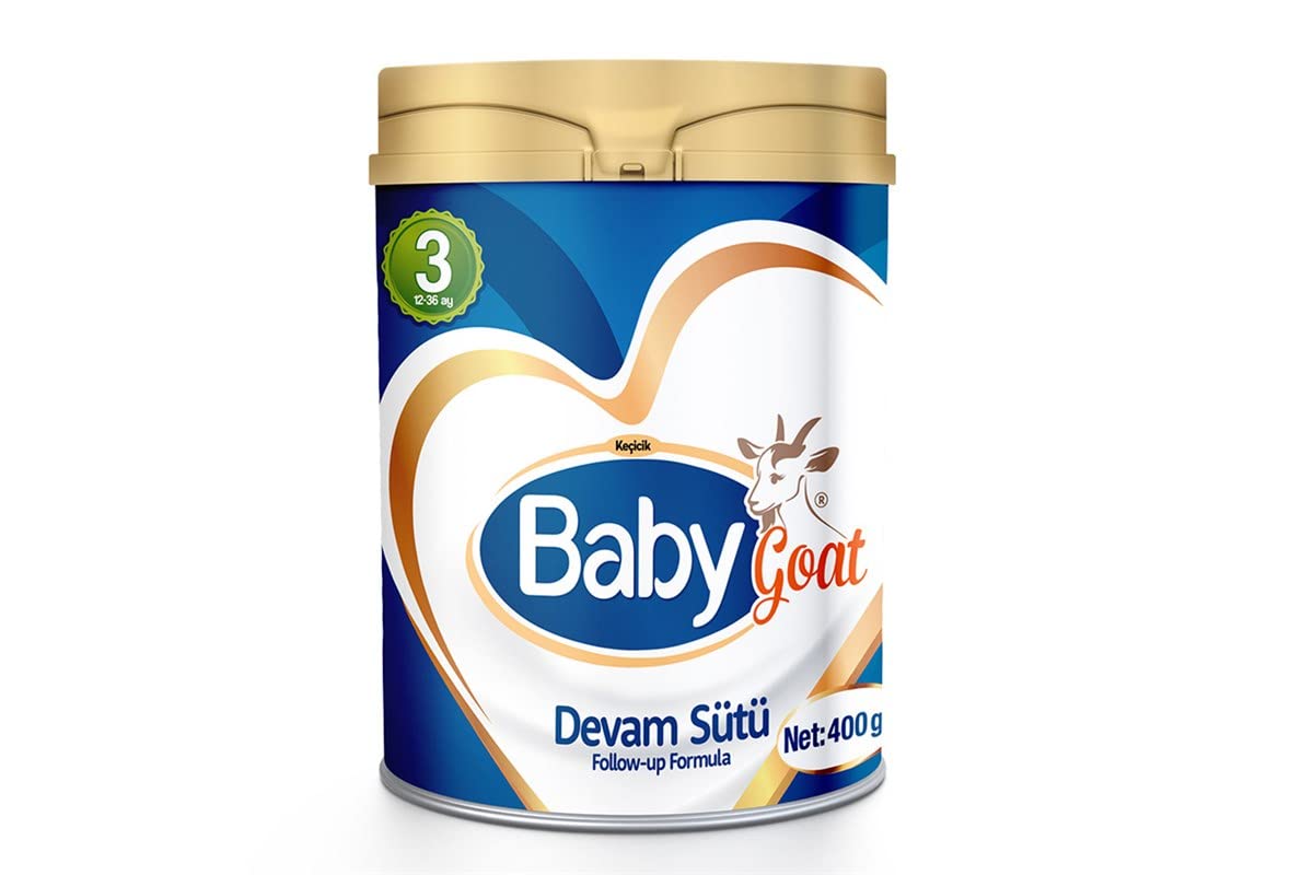 SOHO| Baby Goat Milk-Based Toddler Formula, For Kids 12-36 months, Made with Fresh Goat Milk with iron, 14.10 oz (400 Gram)