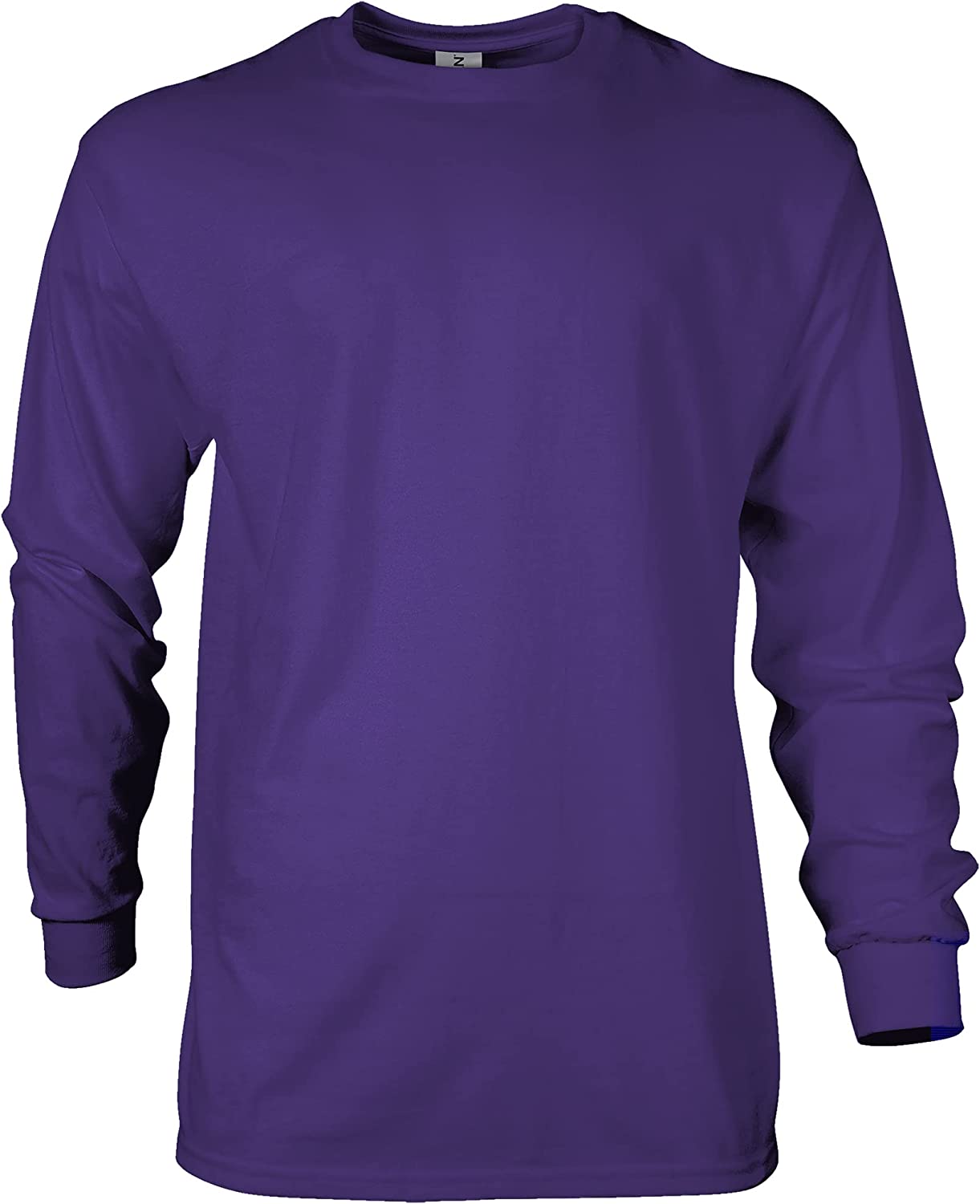 Gildan Men&#39;s Ultra Cotton Long Sleeve T-Shirt， Style G2400， Multipack