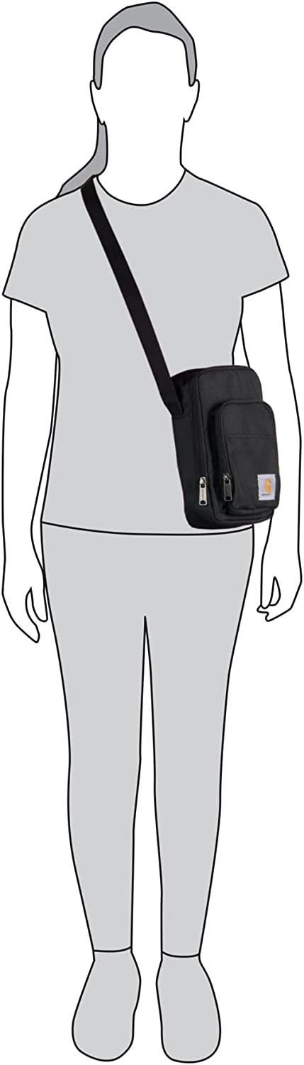 Carhartt Zip， Durable， Adjustable Crossbody Bag with Zipper Closure， Brown， One Size