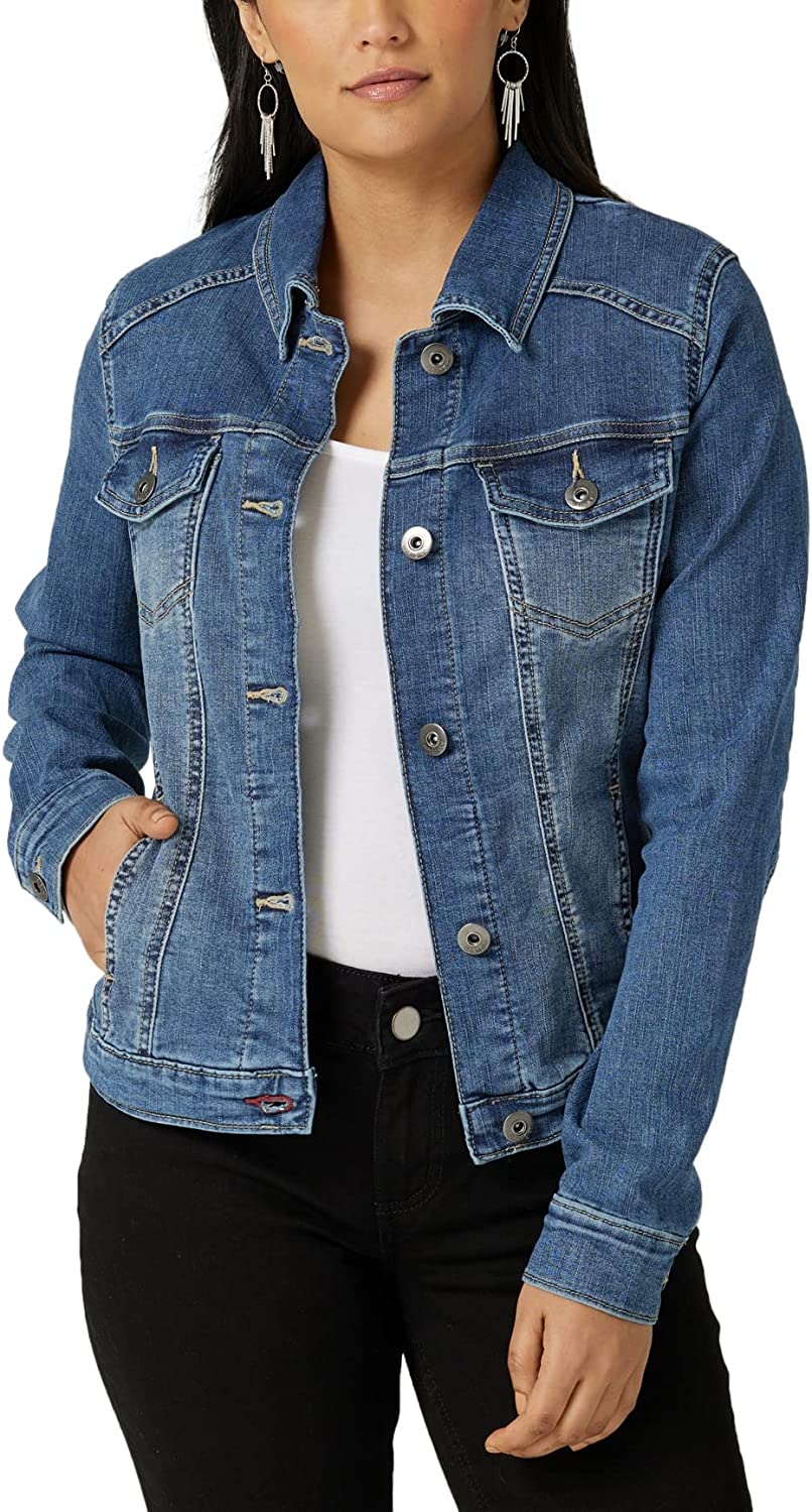 Wrangler Authentics Women's Stretch Denim Jacket